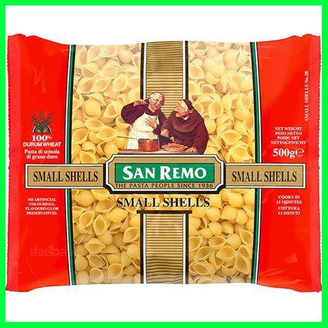 บริการเก็บเงินปลายทาง San Remo Small Shells 500g สุดคุ้ม