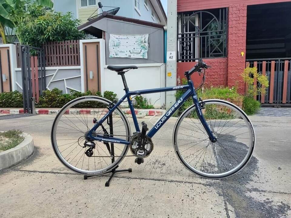 LOUIS GARNEAU RSR-IV 400mm ジャンク品　手渡し限定 ☆良品☆LOUIS GARNEAU RSR-Ⅳ 700C アルミ 24速 400mm クロス 黒