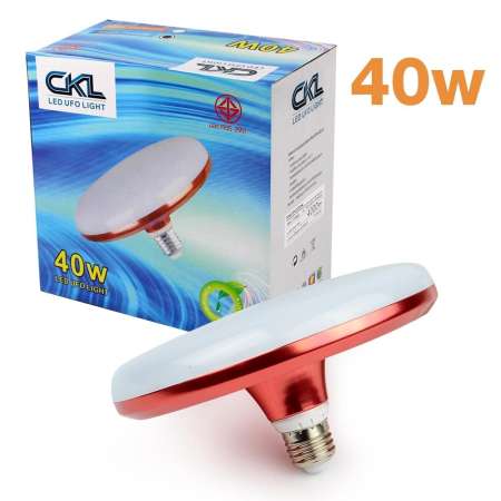 Telecorsa หลอดไฟ CKL LED UFO แสงสีขาว 40W รุ่น CKL-40w-51a-Song Telecorsa หลอดไฟ CKL LED UFO แสงสีขาว 40W รุ่น CKL-40w-51a-Song
