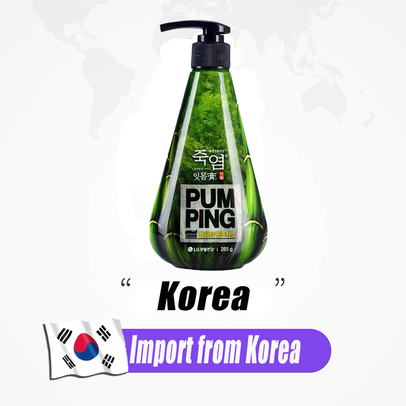 LG Pum ping Bamboo salt press toothpaste 285g imported from Korea ...