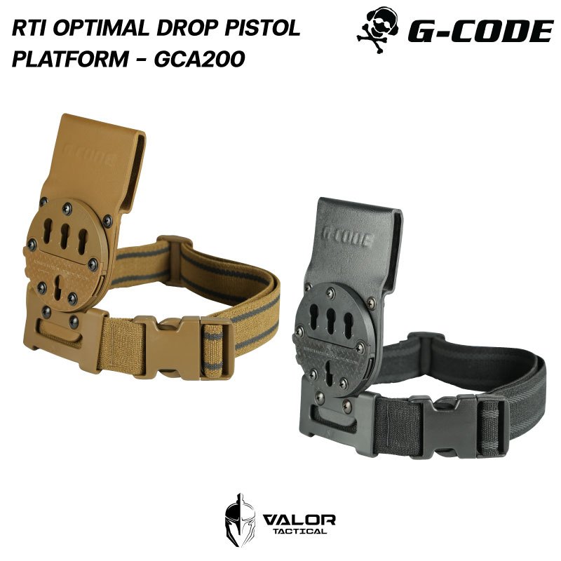 G-Code RTI Optimal Drop Pistol Platform @gcodeholsters RTI
