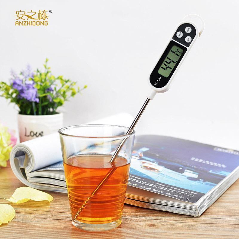 Kitchen Temperature Caliber Knob Type Food Thermometer -50 °C ~ 300 °C เครื่องวัดอุณหภูมิในอาหาร ของเหลว เครื่องวัดอุณหภูมิอาหาร เนื้อสัตว์ โพรบยาว 15 ซม. เครื่องมือวัดอุณหภูมิ เทอร์โมมิเตอร์ ที่วัดอุณหภูมิสเต็ก เทอร์โมมิเตอร์วัดเนื้อ