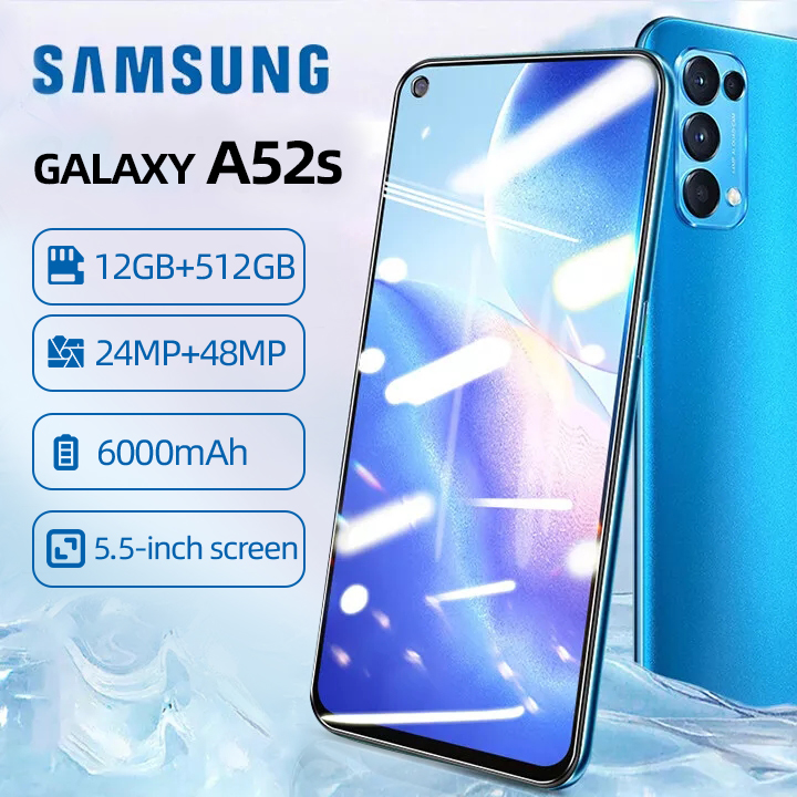 โทรศัพท์มือถือ Samsung A52S 5G ของแท้ Smartphone รองรับ2ซิม โทรศัพท์ ของแท้  แรม12Gb รอม512Gb โทรศัพท์ถูกๆ Andorid มือถือ Mobile Phone โทรศัพท์ถูกๆ  โทรศัพท์สมา ส่งฟรี โทรศัพท์ราคถูก มือถือราคาถูก รับเล่นเกม โทรสับราคาถูก  โทรศัพท์สำห มือถือราคาถูกๆ ...