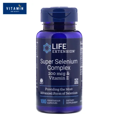 วิตามินผิว⭐️ Life Extension, Super Selenium Complex, 100 Vegetarian Capsules