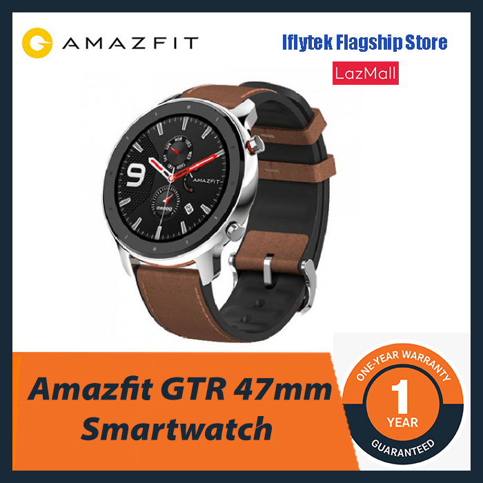 Amazfit GTR 47mm Smart Watch ดีไซน์ premium ฟังก์ชั่นครบรับประกันนาน1ปี
