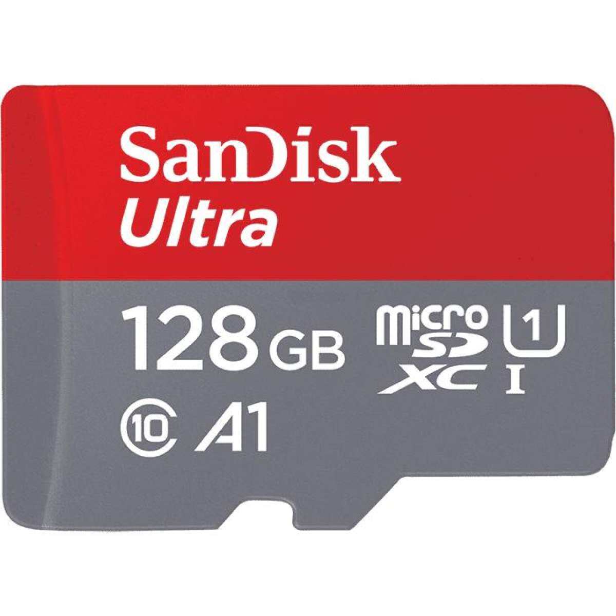 SanDisk Ultra microSDXC C10 100MB/s R-128GB U1 A1 UHS-1 4x6 10Y (SDSQUAR_128G_GN6MN) ( เมมโมรี่การ์ด ไมโครเอสดี การ์ด ) การ์ดหน่วยความจำ