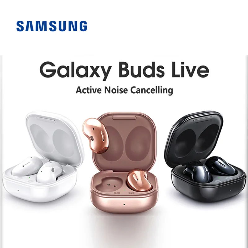 ซัมซุง หูฟังบลูทูธ Samsung Galaxy Buds Live ลดเสียงรบกวนแบบใช้งานจริงชุดหูฟังบลูทู ธ galaxy Buds+ R175 TWSไร้สายแบบครึ่งหู（100%）AKG TWS True Wireless Bluetooth Earphones