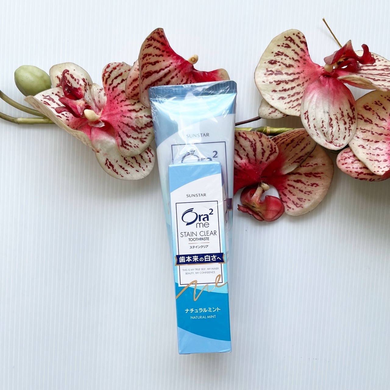Ora2 Toothpaste Citrus Mint 130G โอราทูมี ยาสีฟันอโรมา สปาร์คลิ้ง ซิ