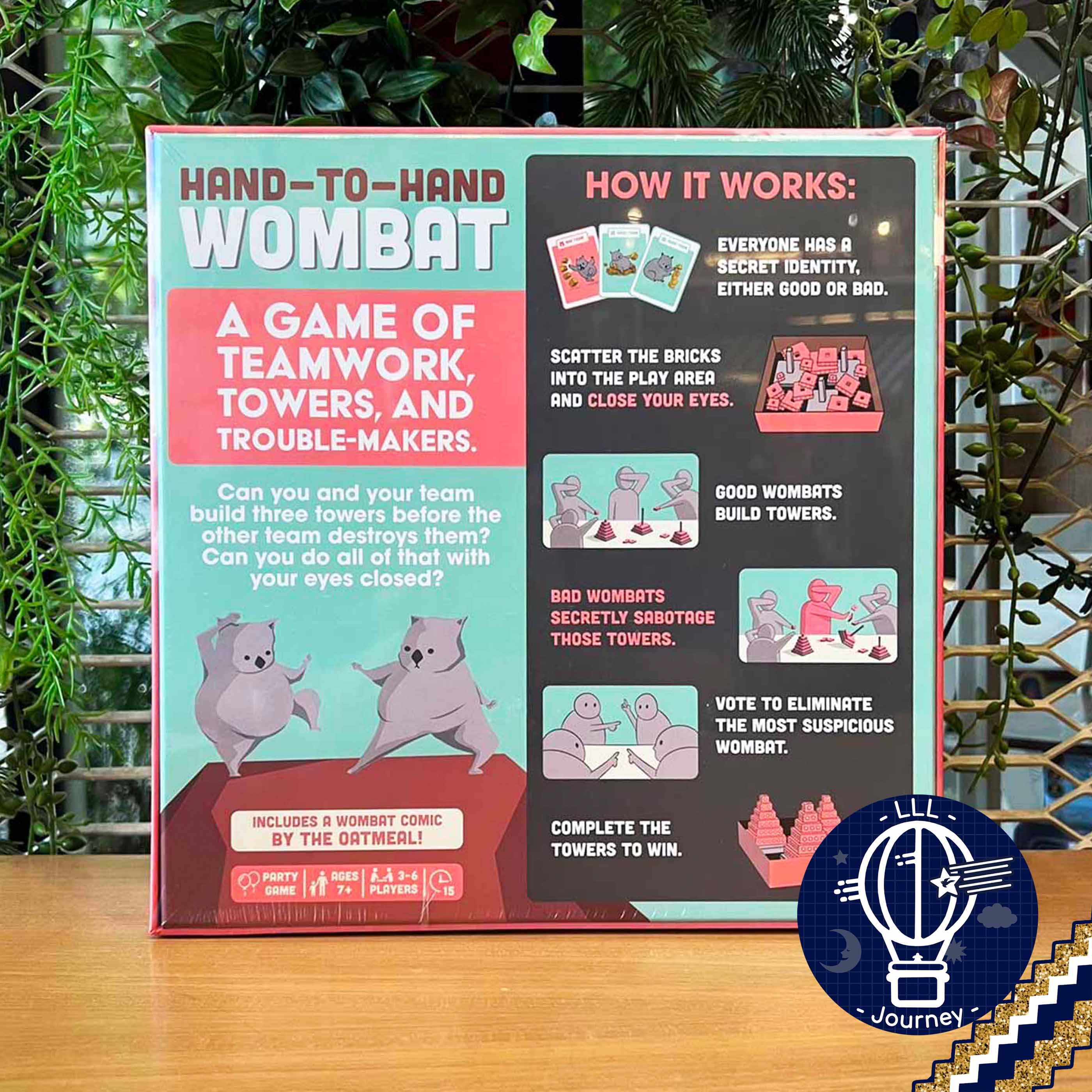 Exploding Kittens - Hand-to-Hand Wombat แถมซองพรีเมี่ยมฟรี [บอร์ดเกม ...