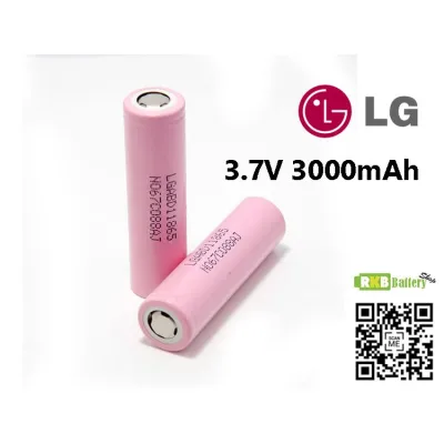 [พร้อมส่ง] LGABD11865 LG 3000mAh 3.7v Rechargeable Li-ion Battery ถ่านชาร์จ แบตเตอรี่ลิเธียมของแท้