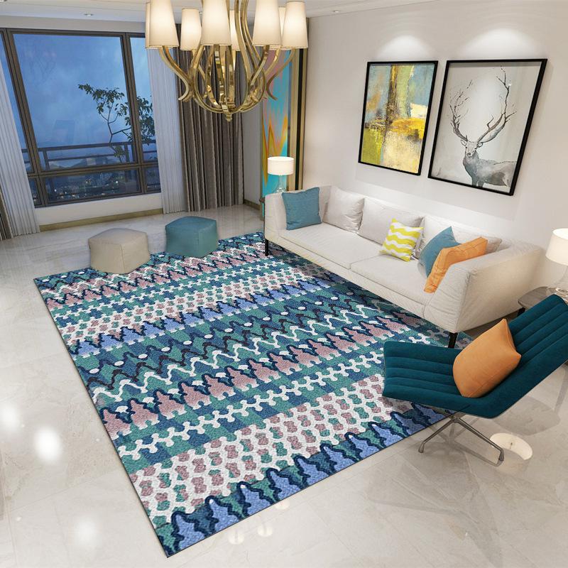 Study Rug Designs Geometric Modern Art Living Room Carpets Home Nordic Bedroom Bedside ...