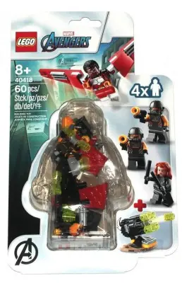 LEGO Marvel Falcon & Black Widow team up 40418