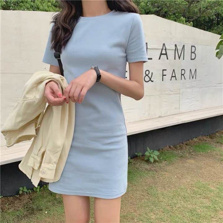 👗มินิเดรส ชุดเดรสแขนสั้น ชุดเดรสสไตล์เกาหลี งานนุ่ม ใส่สบาย – No Brand – 2619048002_TH-9390762053 >>> 🇹🇭 Top1Thailand 🛒 >>> lazada.co.th 🇹🇭 🇹🇭 🇹🇭🛒🛍🛒