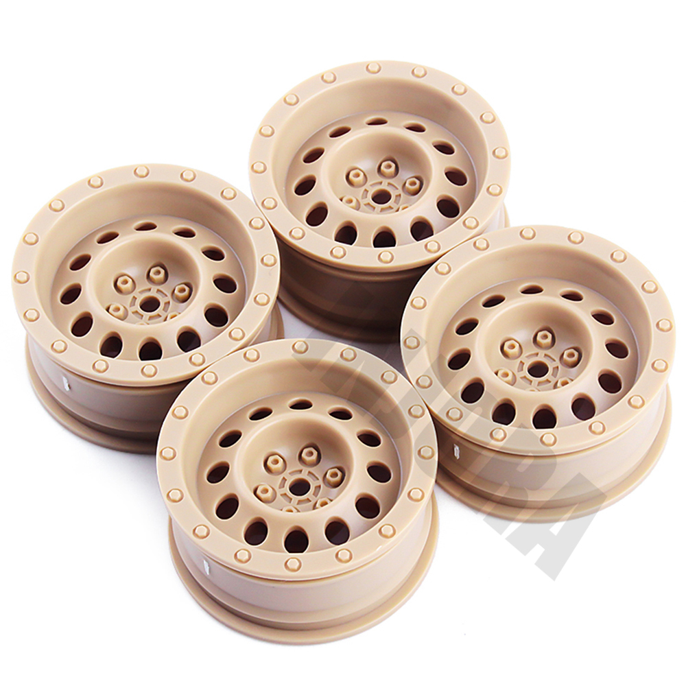 Rccrawler Rim Cover INJORA 4Pcs 1.9 Plastic Wheel Rim for 110 RC Crawler Axial SCX10&SCX10 ...