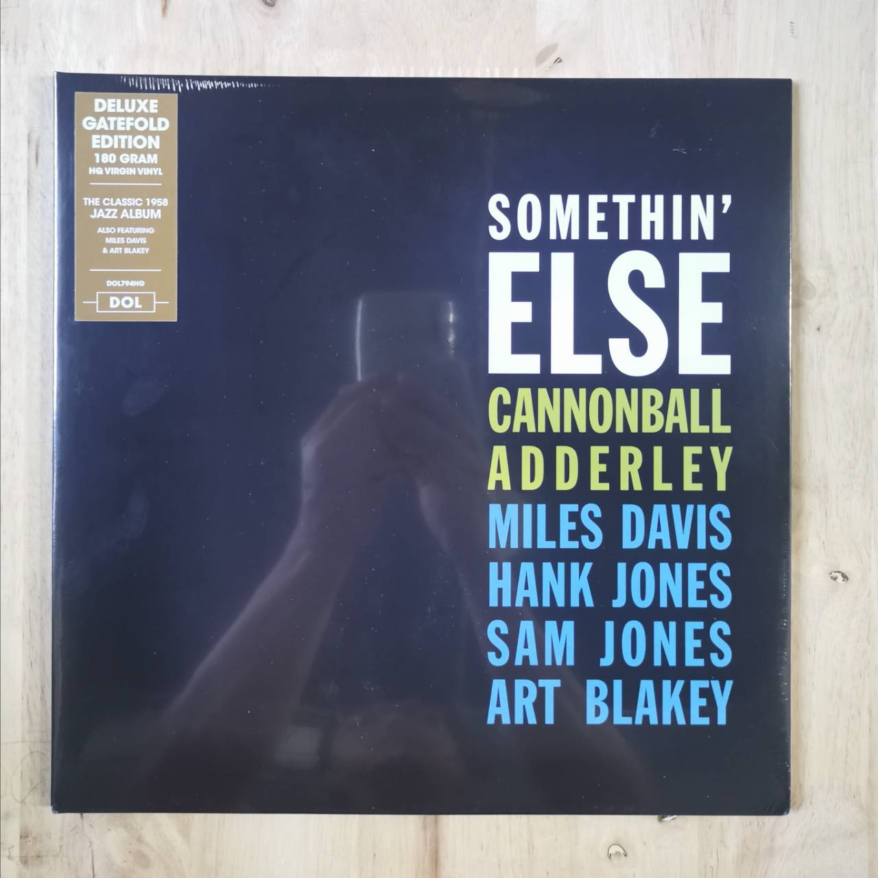 แผ่นเสียง Cannonball Adderley ‎– Somethin' Else แผ่นเสียงใหม่ ซีล