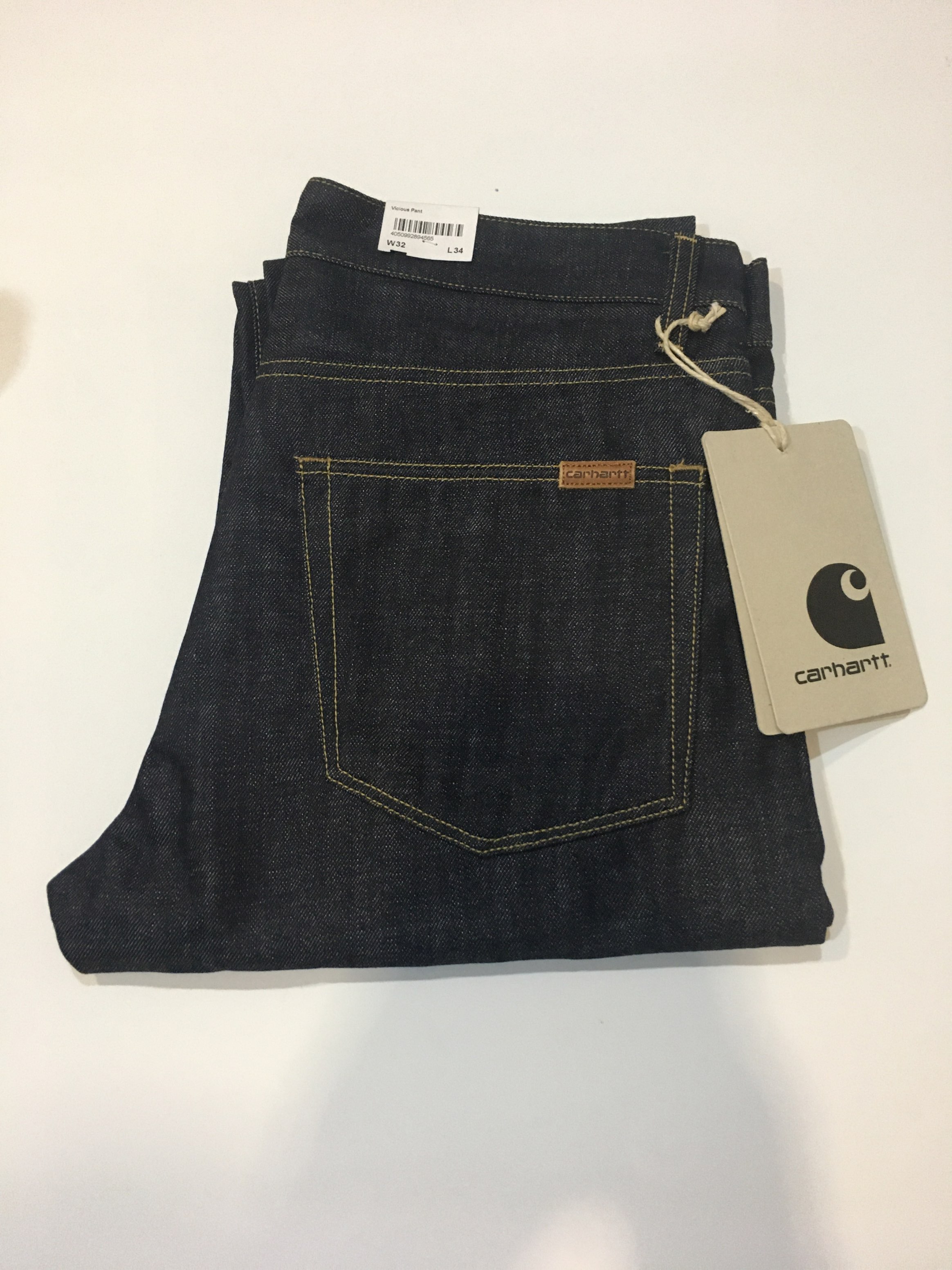 Carhartt Wip ทรงกระบอกเล็ก แบนด์ของ USA - Jeans Premium imported - ThaiPick