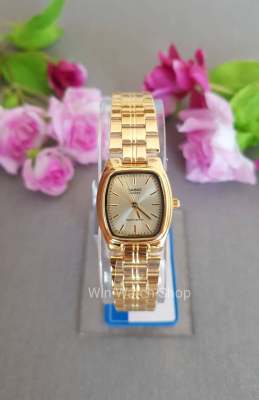 Casio รุ่น LTP-1169N-9A นาฬิกาข้อมือผู้หญิง สายสแตนเลส สีทอง สุดหรู - มั่นใจ ของแท้ 100% ประกันศูนย์ 1 ปีเต็ม Casio รุ่น LTP-1169N-9A นาฬิกาข้อมือผู้หญิง สายสแตนเลส สีทอง สุดหรู - มั่นใจ ของแท้ 100% ประกันศูนย์ 1 ปีเต็ม