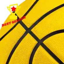 ภาพขนาดย่อของภาพหน้าปกสินค้าลูกบาส ลูกบาสเก็ตบอลเบอร์ 5 ️สูบลมพร้อมใช้งาน ทนทาน   สินค้าแท้ 100%    Basketball Beginners' Size 5 Stronger Beginners' Size 5 (Up To 10 Years Old) - Yellow จากร้าน 42 Shop Best Seller. บน Lazada ภาพที่ 2