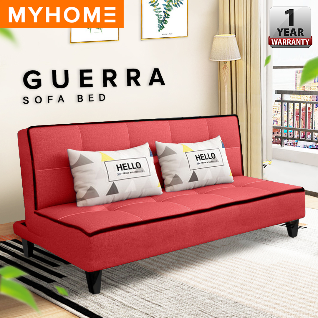 MYHOME DESIGN: Guerra Multifunctional Sofa Bed  โซฟา โซฟาปรับนอน โซฟาอเนกประสงค์ โซฟาเบด ปรับได้3ระดับ นั่ง เอน นอน ขนาด 2ที่นั่ง 3ที่นั่ง 4ที่นั่ง คุณภาพดี