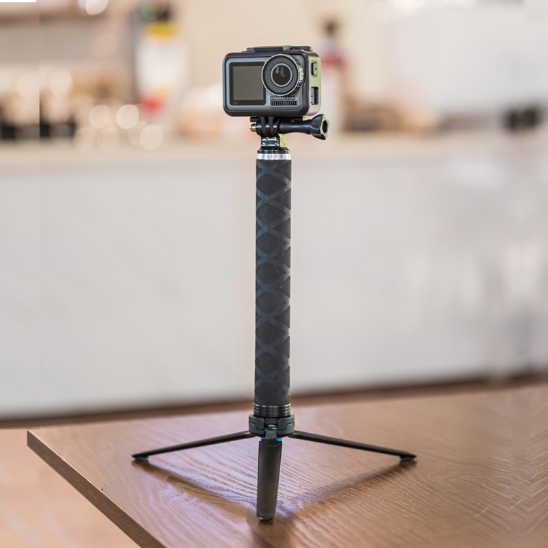 ไม้TELESIN แท่ง Selfie ขยายได้ พร้อมคลิปหนีบมือถือ กล้อง GoPro