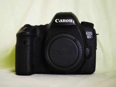 Canon EOS 6D Wi-Fi GPS Full-Frame Black Body Digital SLR Camera Full Frame DSLR