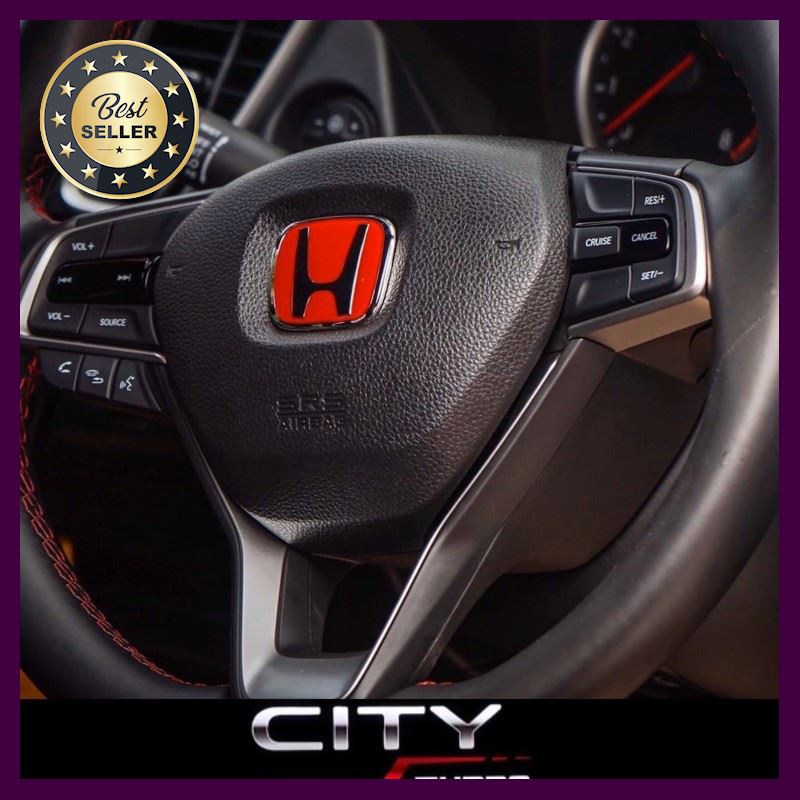 H แดงพวงมาลัย Honda City 2020 turbo เลือก 1 ชิ้น รถยนต์ ชุด หัวเทียน โลโก้ ชุดแต่ง มอเตอร์ไซด์ ท่อ ไฟ ตกแต่ง กล้อง เครื่อง สี อะไหล่ เบาะ แบตเตอรี่ อุปกรณ์ เครื่องยนต์ ซ่อม