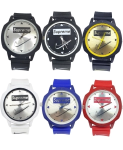 ภาพหน้าปกสินค้า(พร้อมส่ง) นาฬิกาแฟชั่น สีสดๆ นาฬิกาse นาฬิกาข้อมือผู้ชายและผู้หญิง ระบบเข็ม RC134 ที่เกี่ยวข้อง