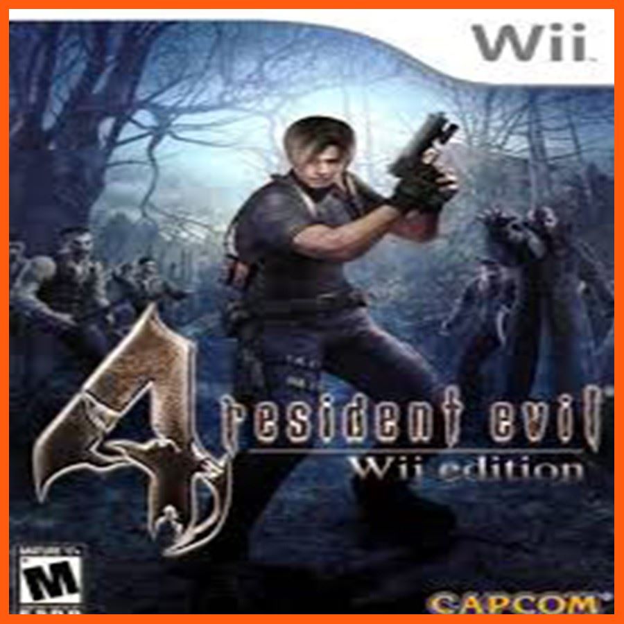 SALE แผ่น [Wii Game] Resident Evil 4 เกมและฮ๊อบบี้ แผ่นและตลับเกม Nintendo games