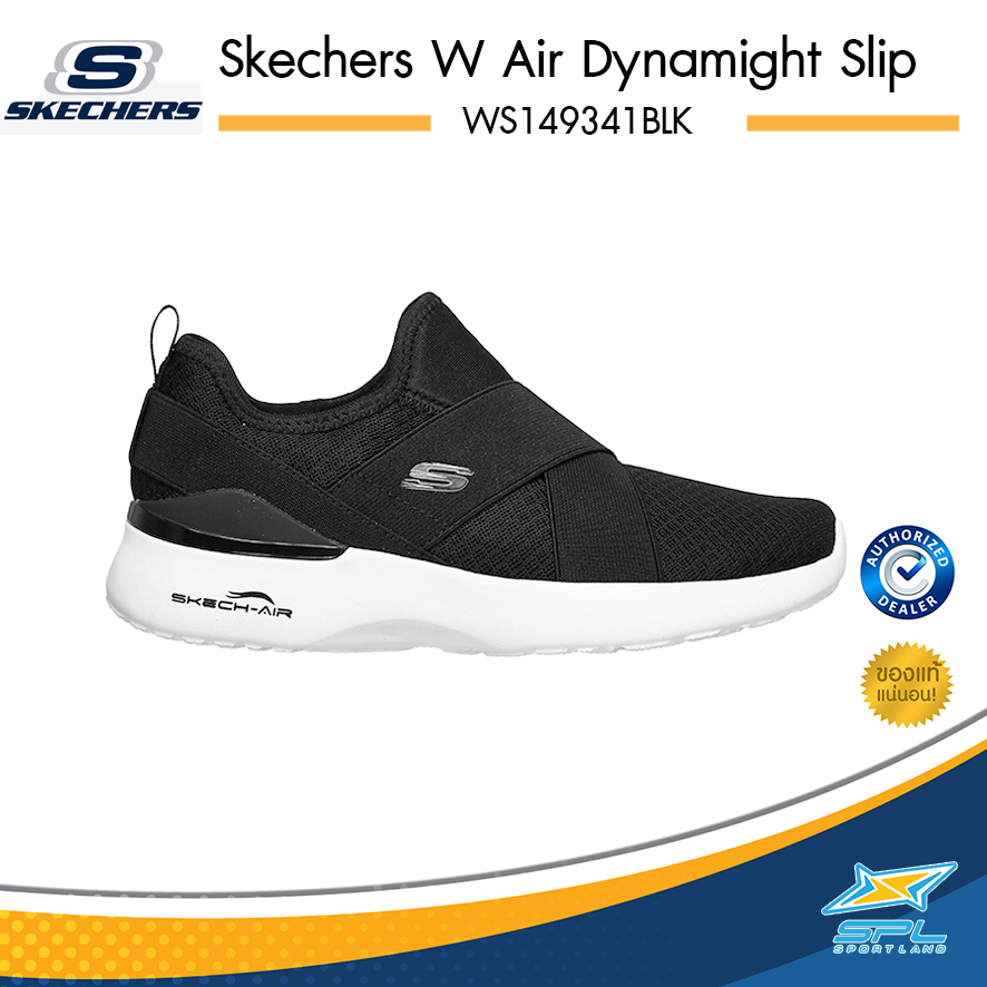 Skechers รองเท้าผ้าใบ รองเท้าแฟชั่น  Women Air Dynamight Slip WS149341BLK | WS149341WHT [มี 2สี] (2290)
