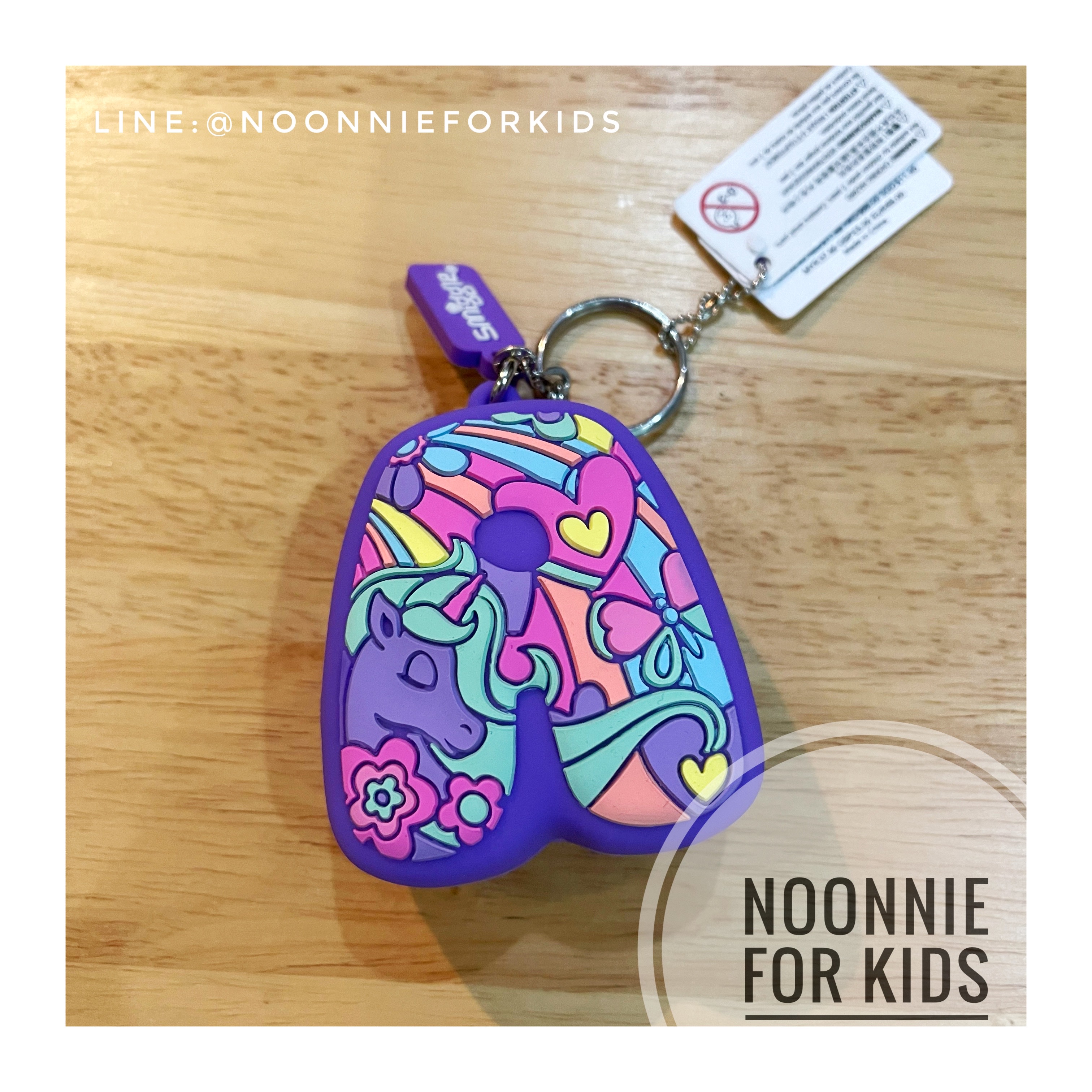 Smiggle Key Letters พวงกุญแจตัวอักษร Smiggle Scented Alphabet Keyrings ตัว A กลิ่นหอม ...