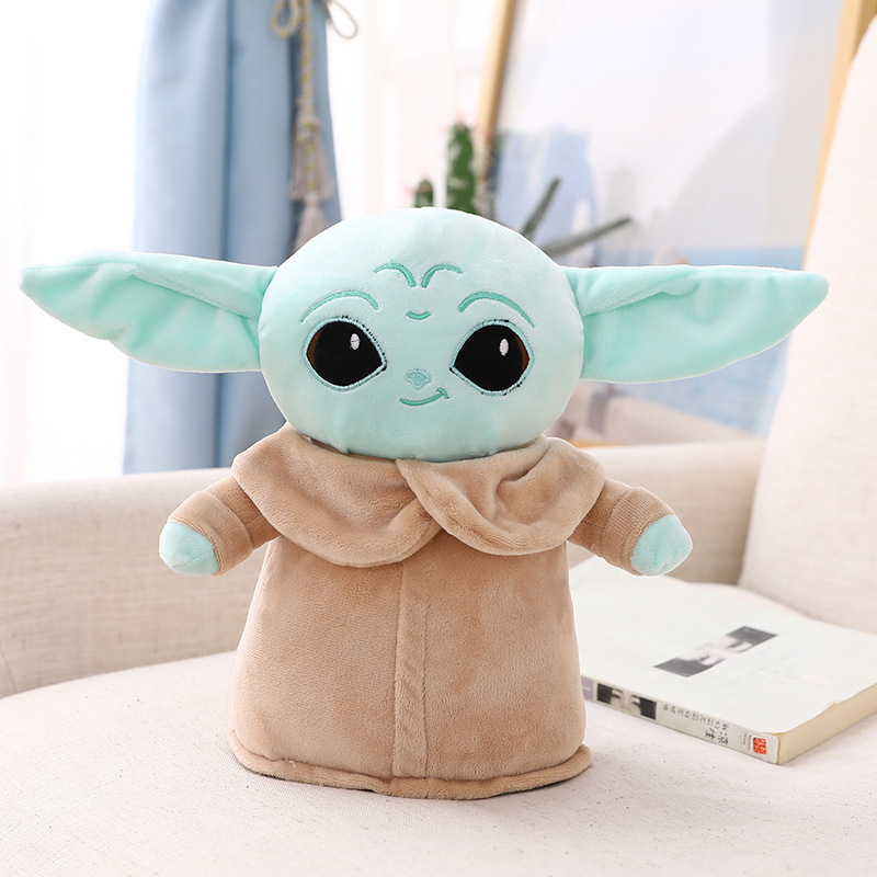 [COD] โจวเบียน ของเล่นตุ๊กตาเด็ก Yoda Baby yoda Master Yoda รุ่นเด็ก