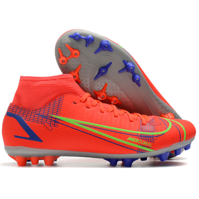 Nikeฆาตกร14ที่อุ่นขาAGHigh-TopCR7รองเท้าฟุตบอล MESSI เนย์มาร์TFสนามหญ้าเทียมรองเท้าฝึกอบรม
