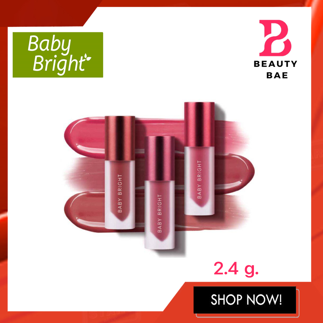 ใหม่/แท้ Baby Bright Lip & Cheek Color Stain Essence 2.4g เบบี้ ไบรท์