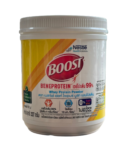 Boost Beneprotein บูสท์ เบเนโปรตีน เวย์โปรตีน ไอโซเลต 99