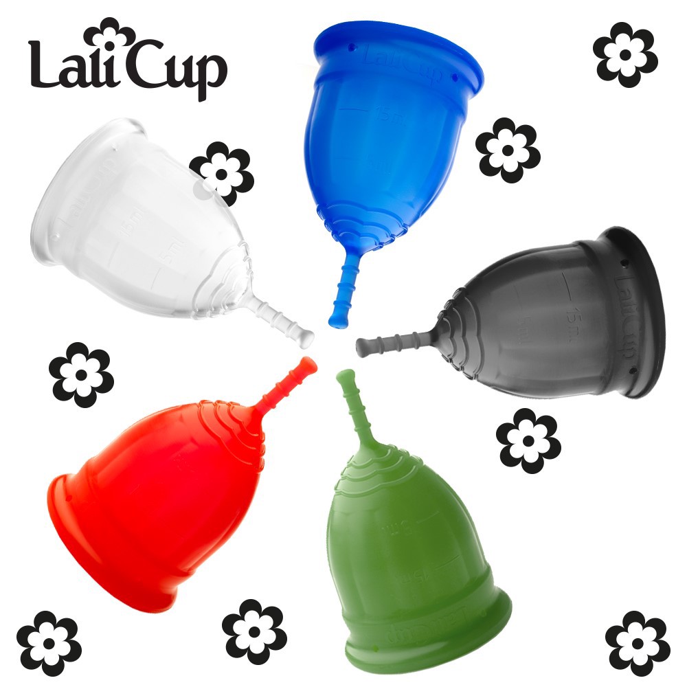ถ้วยอนามัย Lalicup Menstrual cup จากประเทศ Slovania มีสีสันสวยงาม มีคู่มือภาษาไทย