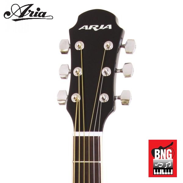 Aria AWN-15BK アコースティックギター ARIA GUITAR AWN-15CE BK, test