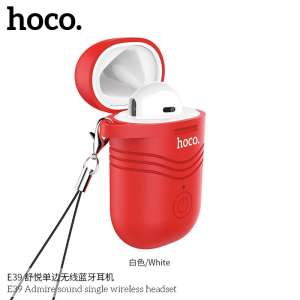 Hoco E39. Single Wireless Headset หูฟังบลูทูธรูปทรง Airpod แบบข้างเดียว