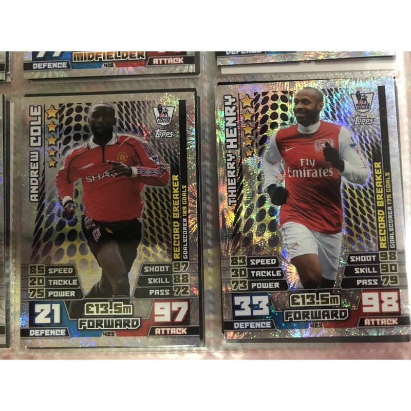 hot 214215 Topps Match Attax Record Breakers 421432