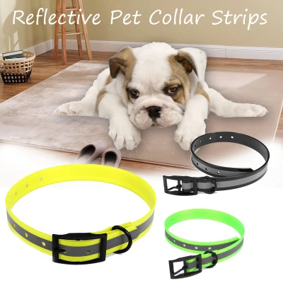 pet dog collar High quality night Reflective Night Safety collars waterproof deodorant collar 3 Colors pet supplies