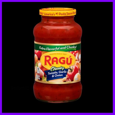 ใครยังไม่ลอง ถือว่าพลาดมาก !! Ragu Chunky Tomato Garlic & Onion Sauce 737g สุดคุ้ม