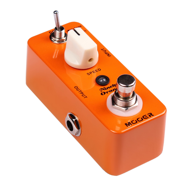 Mooer Ninety Orange Micro Mini Analog Phaser Electric Guitar Effect Pedal True Bypass