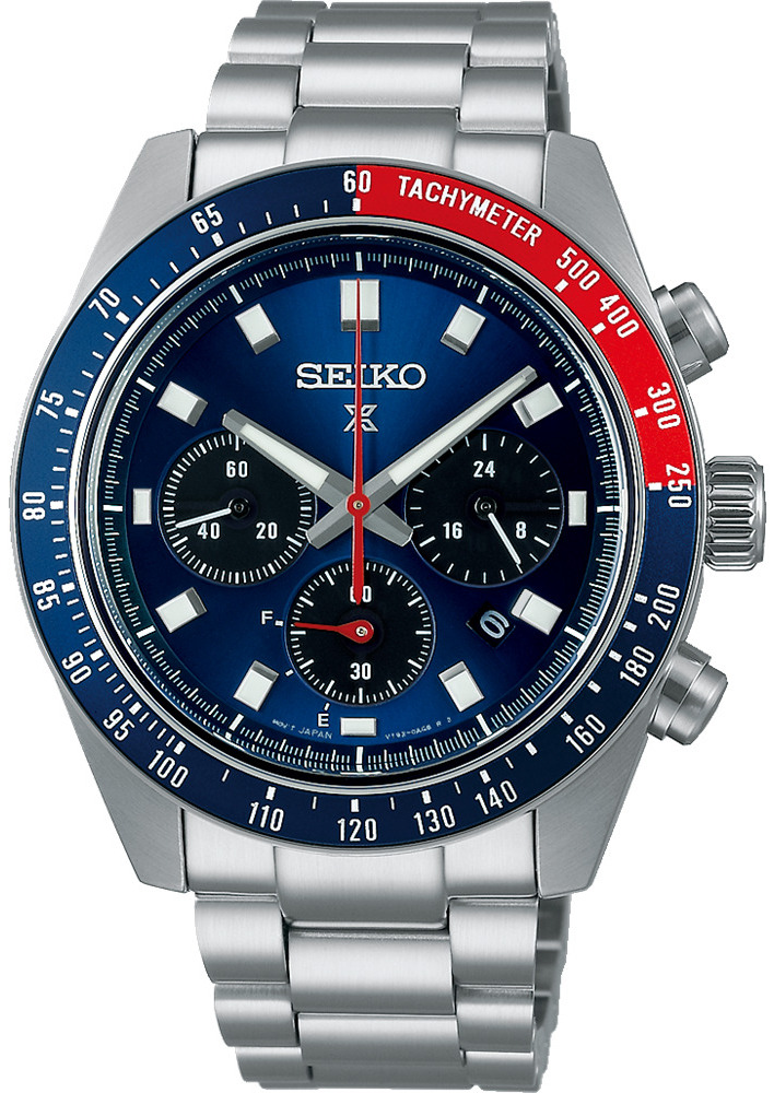 Seiko store chronograph blue