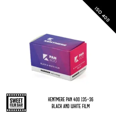 [135bw] KENTMERE PAN 400 135-36 Exp. 2025/02 BLACK AND WHITE FILM