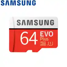 ภาพขนาดย่อของสินค้า64 GB MICRO SD CARD SAMSUNG EVO PLUS CLASS 10
