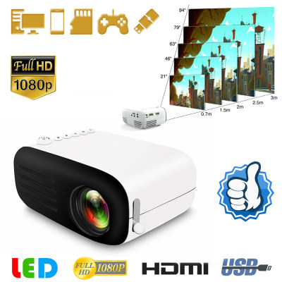 ดูภาพ ?สินค้า?โปรเจคเตอร์ mini 2021 yg200 โปรเจ็กเตอร์ขนาดเล็กในบ้าน 7000 Lumens Full HD 1080P มินิโปรเจ็กเตอร์ LED โฮมเธียเตอร์โรงภาพยนตร์ USB HDMI AV Projector โปรเจคเตอร์ 4k เพิ่มเติม ?สินค้า?โปรเจคเตอร์ mini 2021 yg200 โปรเจ็กเตอร์ขนาดเล็กในบ้าน 7000 Lumens Full HD 1080P มินิโปรเจ็กเตอร์ LED โฮมเธียเตอร์โรงภาพยนตร์ USB HDMI AV Projector โปรเจคเตอร์ 4k