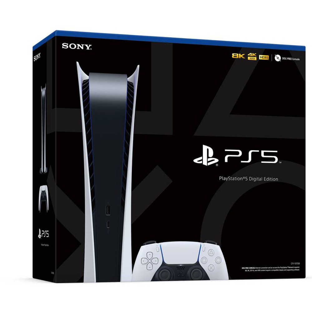 [+..••] สินค้าเตรียมจัดส่ง 10 -15 มิ ย. | PS5 PLAYSTATION 5 [DIGITAL EDITION] (เกมส์ PS5)