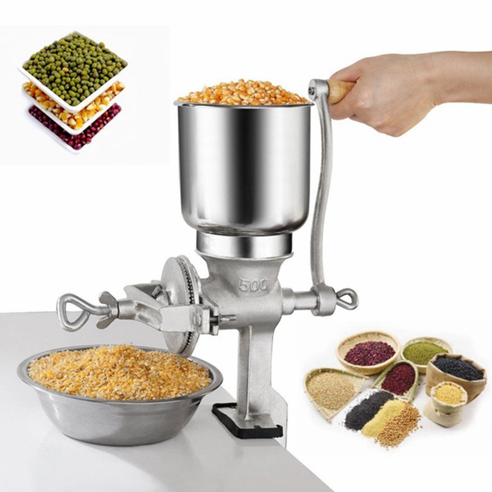 SHUBA Nut Oats Manual Cast Iron Kitchen Tool Hand Crank Grinding