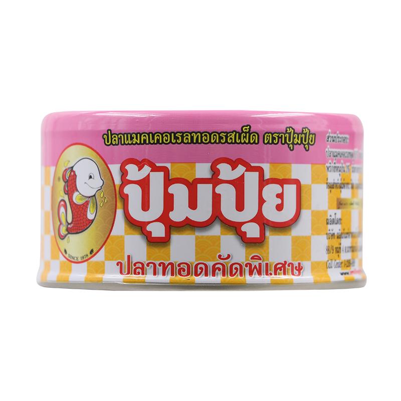 ปุ้มปุ้ยปลาแมคเคอเรลทอด รสเผ็ดคัดพิเศษ ขนาด 90 กรัม (แพ็ค 3)