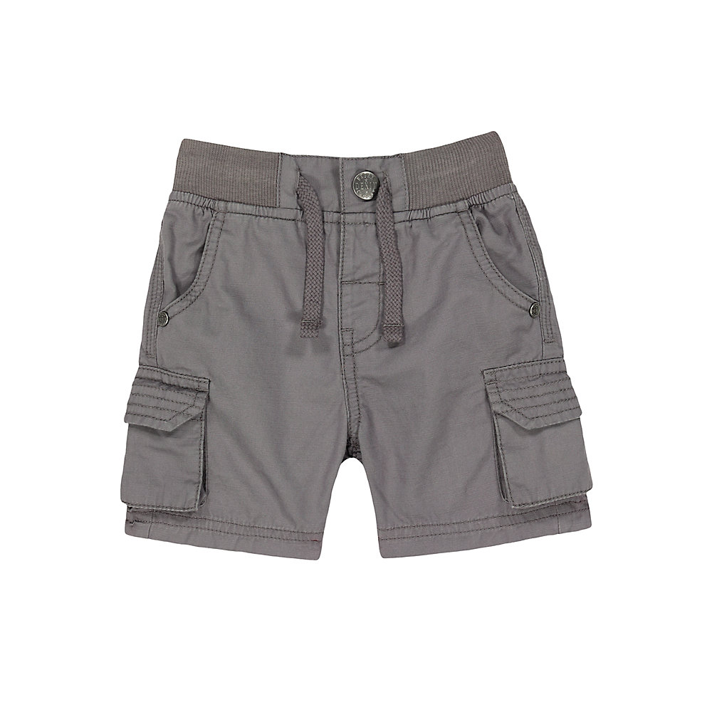 กางเกงขาสั้นเด็กผู้ชาย mothercare grey cargo shorts VB392