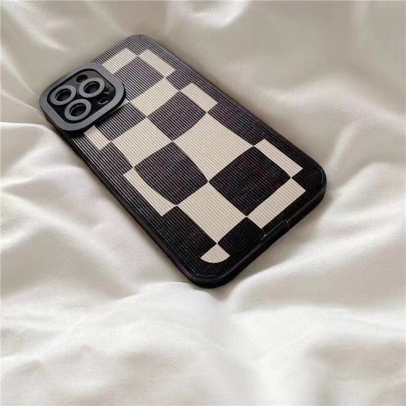 【คลังสินค้าพร้อม】 Casetify Checkered Case for IPhone 13 Pro Max Case/ 12/ 11/ XS/ XR/ X/ 8/ 7/ 6